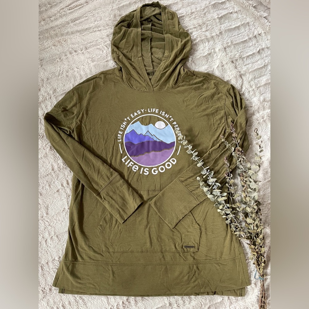 Life is Good Hoodie Sweater